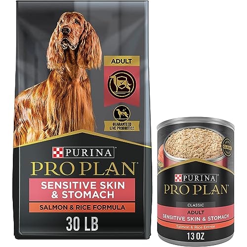 Purina Pro Plan Sensitive Skin & Stomach, High Protein Dry Dog Food