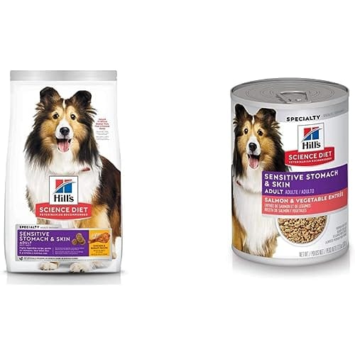 Hill’s Science Diet Dry Dog Food, Adult, Sensitive Stomach & Skin,