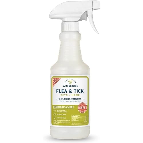 Wondercide – Flea, Tick & Mosquito Spray for Dogs, Cats, and Home – Flea and Tick Killer, Control, Prevention, Treatment – with Natural Essential Oils – Pet and Family Safe – Lemongrass 16 oz
$26.99 (as of June 3, 2023 08:47 GMT +03:00 – More info)Wondercide – Flea, Tick & Mosquito Spray for Dogs, Cats, and Home – Flea and Tick Killer, Control, Prevention, Treatment – with Natural Essential Oils – Pet and Family Safe – Lemongrass 16 oz quantity
1
Add to cartSKU: B01M8GFPXG|US|USD|en_US Categories: Cats, Pet Supplies
Reviews (28968)